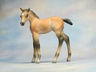 Custom Cm Peter Stone Model Horse Chips Stock Foal X Linda R.  Elkjer
