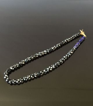Antique Skunk Trade Beads,  Glass Trade Beads,  Fur Trade,  Native American