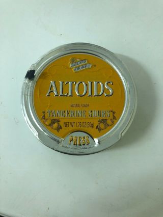 Altoids Tangerine Sours (1 Tin) Curiously Strong Discontinued,  Rare
