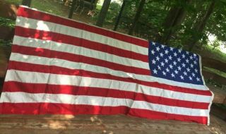 Large 9.  5 X 5’ Valley Forge “best” American Flag Cotton