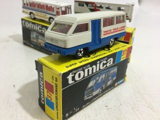 Vintage Tomy Tomica No 37 Isuzu Lowdecker Demand Tokyo Tour Bus 1:64 Japan Mib