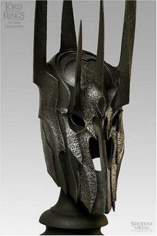 Lord Of The Rings Sideshow Weta: Helm Of Sauron 1/4 Scale