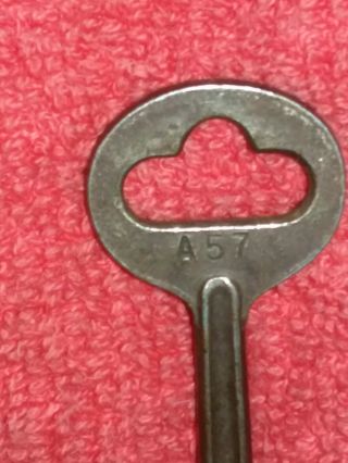 Antique R & E Russell & Erwin Skeleton Key A57 3