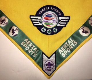 Aerial Sports Staff Ist 2019 24th World Boy Scout Jamboree Neckerchief -