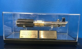 Master Replicas Anakin Skywalker Lightsaber Rots Limited Edition 238 In Case