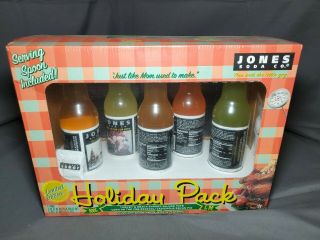Collectable 2005 Jones Soda Holiday Pack Santa Claus Limited Edition
