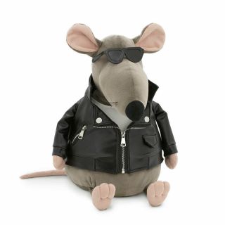 Symbol Year 2020 Rat - Mouse In Perfecto Heavy Metal Plush Toy Best Gift
