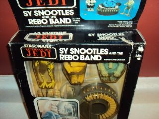 STAR WARS VINTAGE ROTJ SY SNOOTLES MAX REBO BAND CANADIAN CANADA MISB 83 ' 3