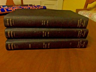 A History Of Royal Arch Masonry Vol 1,  2 & 3 By Turnbull & Denslow Hb Oop 1956