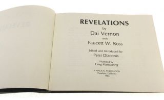 1984 1st Dai Vernon REVELATIONS Expert at the Card Table CARD MAGIC CHEATING OOP 2