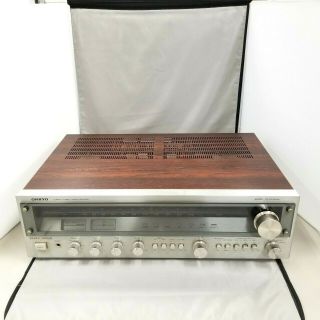 Onkyo Tx - 4500mkii Stereo Receiver Quartz Locked Am/fm Vintage |