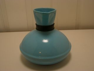 Vintage Turquoise Blue Catalina Island pottery Coffee Carafe 2