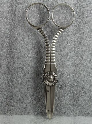 Antique Gorham Sterling Silver Grape Shears Scissors