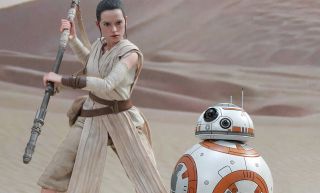 Star Wars Episode Vii The Force Awaken Rey And Bb - 8 12 " 1/6 Figure Hot Toys