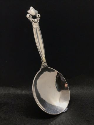 Guild Of Handicraft Solid Silver Caddy Spoon - 1947 - London