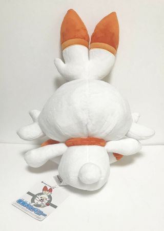 Pokemon Center Plush Doll Life - sized Scorbunny (Hibanny) 4521329280875 2