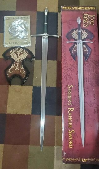 Sword Of Strider Aragorn - United Cutlery The Hobbit Lord Of The Rings