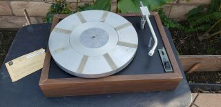 Vintage Ar Xb Turntable Record Player Lp For Repair/part Acoustic Research