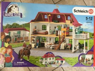 Schleich Large Horse Stable W/ House & Stable 5 - 12