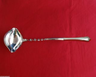 Grand Colonial By Wallace Sterling Silver Punch Ladle Twist 13 3/4 " Hhws Custom