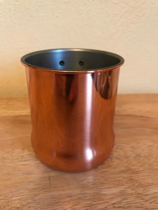 Vintage Coppercraft Guild Mug Tankard Copper Cup with Brass Handle Moscow Mule 2