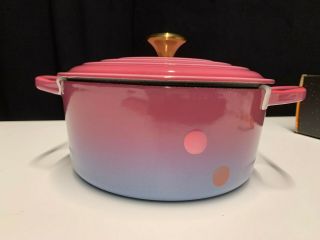 Extremely Rare Star Wars Le Creuset Tatooine Sunset Dutch Oven 1 Of 9 Made
