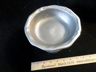 Vintage - Queen Anne style footed bowl 5 inches tall,  7 inches wide 2
