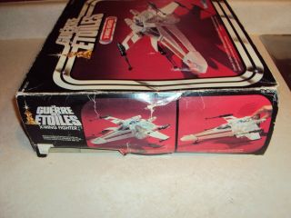 STAR WARS VINTAGE GDE X - WING FIGHTER BOX ONLY CANADIAN KENNER CANADA 1978 RARE 3