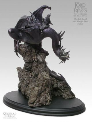 Fell Beast & Morgul Lord Sideshow Weta Lord Of The Rings Lotr 460/3000