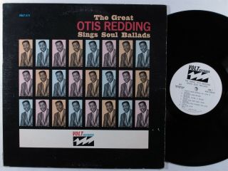 Otis Redding The Great Otis Redding Sings Soul Ballads Volt Lp Wlp