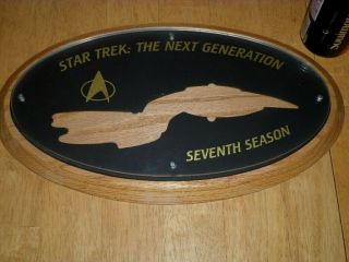 Star Trek: Next Generation [ 7 Season],  Wall Sign - Plaque,  Film Crew Studio Made