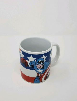 Zak Designs Marvel Comics Captain America Coffee Cup Mug,  11 Oz