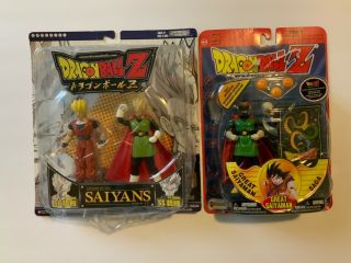 Rare Jakks Pacific Dragon Ball Z Great Saiyaman Figures Unmasked Saiyan