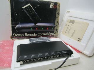 Vintage Acoustic Research Ar Src Stereo System Remote Control System G02