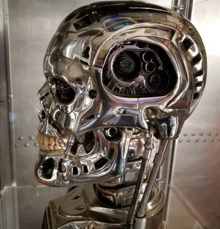 Terminator T - 800 1:1 Scale Life Size T2 Endoskull Bust Toynami HCG 3