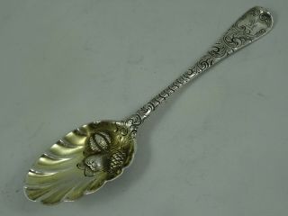 Queen Anne Solid Silver Table Spoon,  1711,  81gm