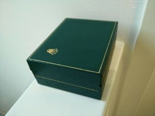 Vintage Rolex 67.  00.  08 Green Leather Creation Geneve Watch Box 2