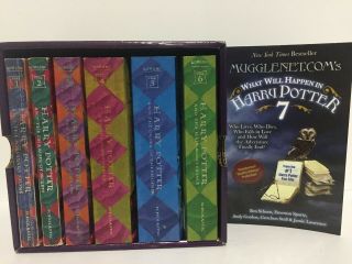 Harry Potter Box Set 1 - 6 By Jk Rowling,  Bonus Book