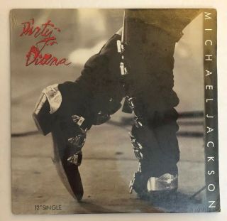 Michael Jackson - Dirty Diana - 1987 Us 12” Single Bad