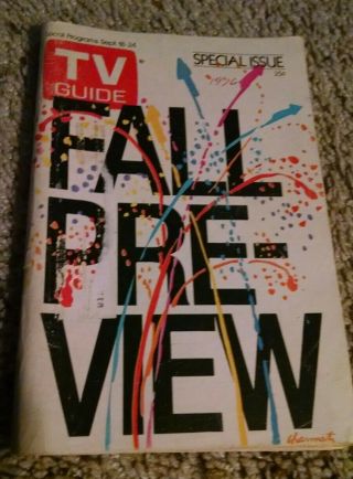 Vintage Tv Guide 1976 Fall Preview Vol 24 38
