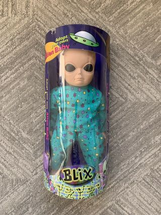 Rare Vintage Blix Alien Baby Doll By The Don Post Studios