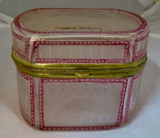 Vintage Early 20th Century Moser Souvenir Box