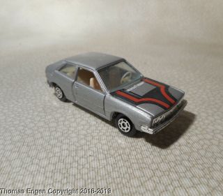 Vintage Yatming Vw Volkswagen Scirocco Die - Cast Rare Toy Car Hong Kong