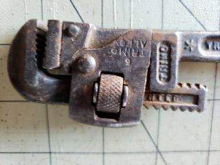 Vintage Tool - Trimo Pipe Wrench 6 