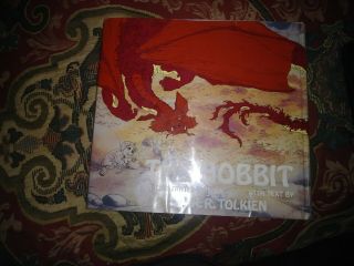 The Hobbit An Illustrated Edition Text By J.  R.  R Tolkien,  Use As Collector Item.