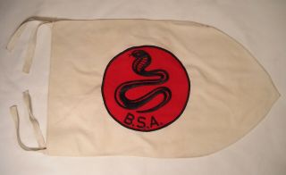 Vintage Boy Scout Patrol Flag Cobra Snake B.  S.  A.
