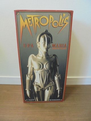 Vintage Metropolis Ufa Maria 16 " Scale Figure Light On By Masudaya