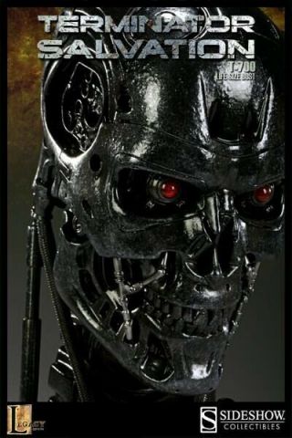 Sideshow Terminator Salvation T - 700 1:1 Life Size Bust Prop Endo Endoskeleton 2