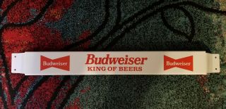 30  Door Push Bar Budweiser Retro Antique Beer Advertising Sign