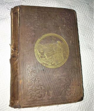 Ca.  1884 First Edition Book " The Annals Of San Francisco " W/ Map
